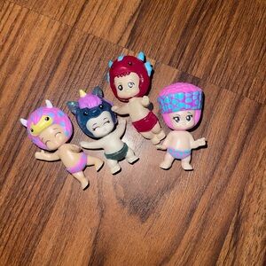 Adorable Monster-Themed Kids Toy Figures Set